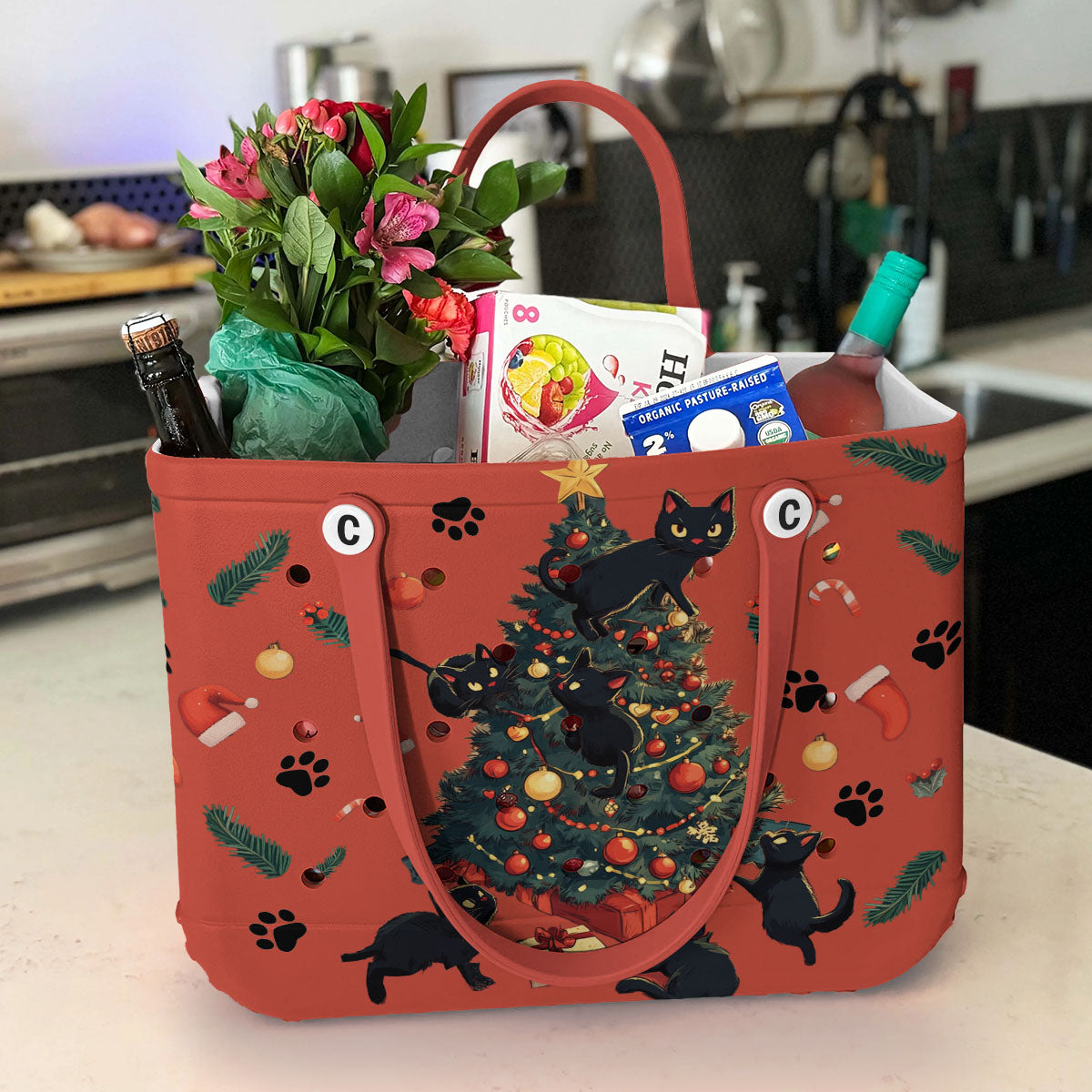 Ceeprints Cee™ Bag Meowy Christmas