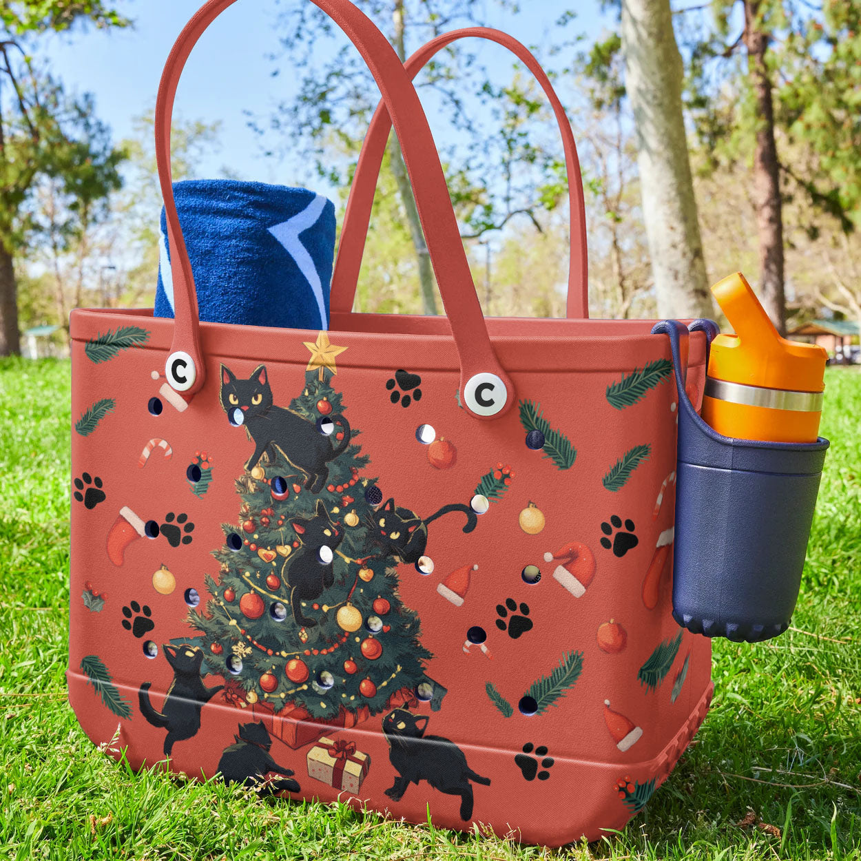 Ceeprints Cee™ Bag Meowy Christmas