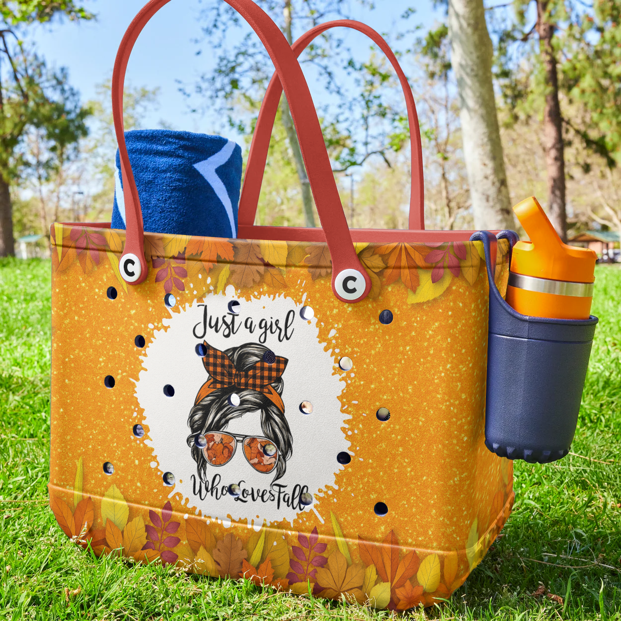 Ceeprints Cee™ Bag Just a girl who loves fall