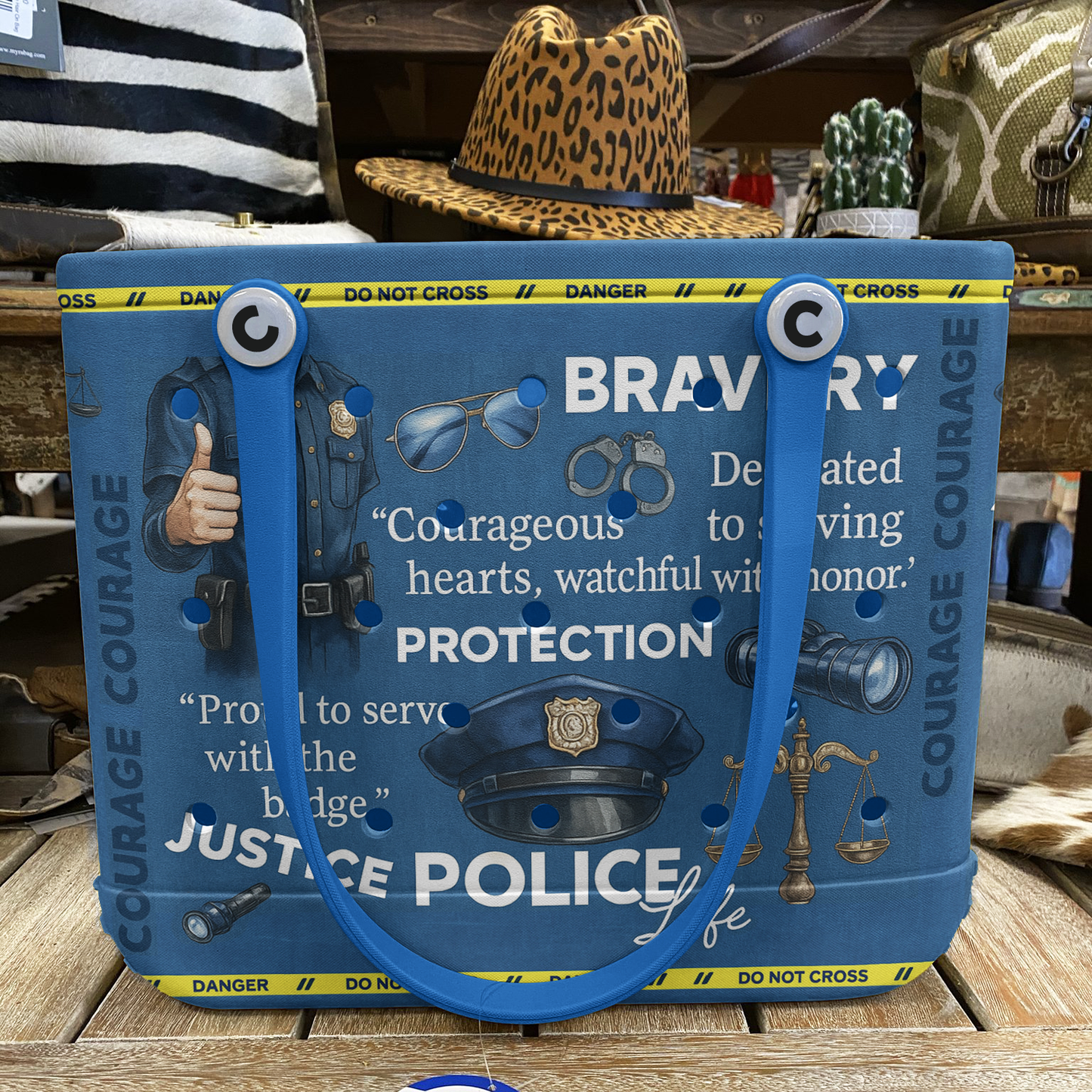Ceeprints Cee™ Bag Blue Shield