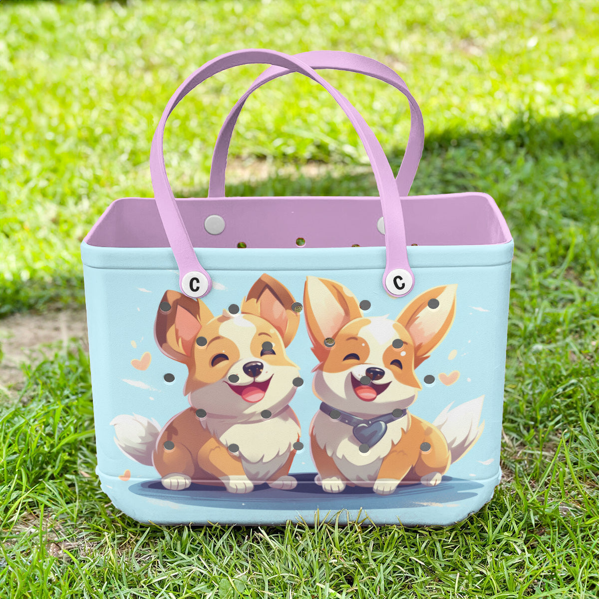 Ceeprints Cee™ Bag Corgis in Love