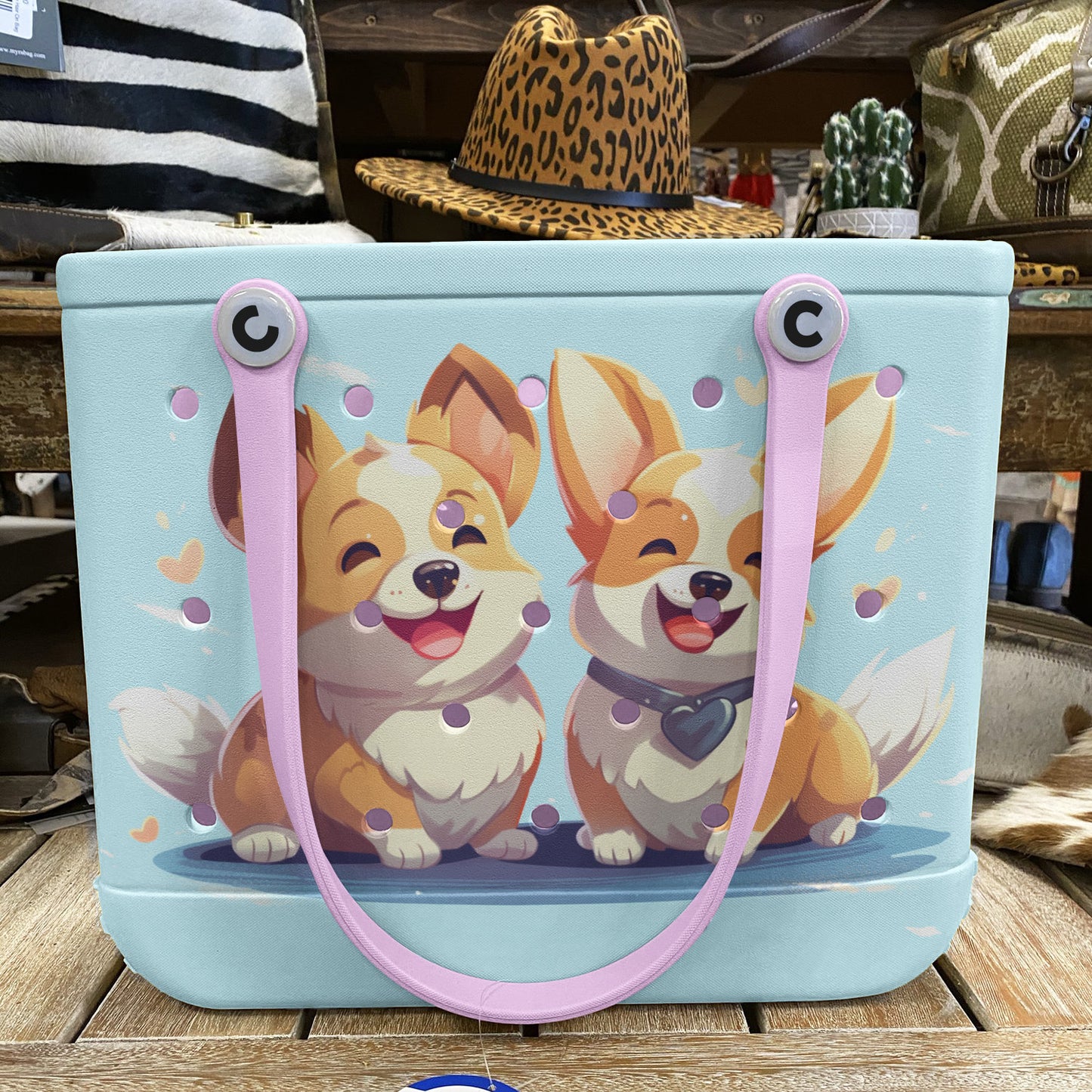 Ceeprints Cee™ Bag Corgis in Love
