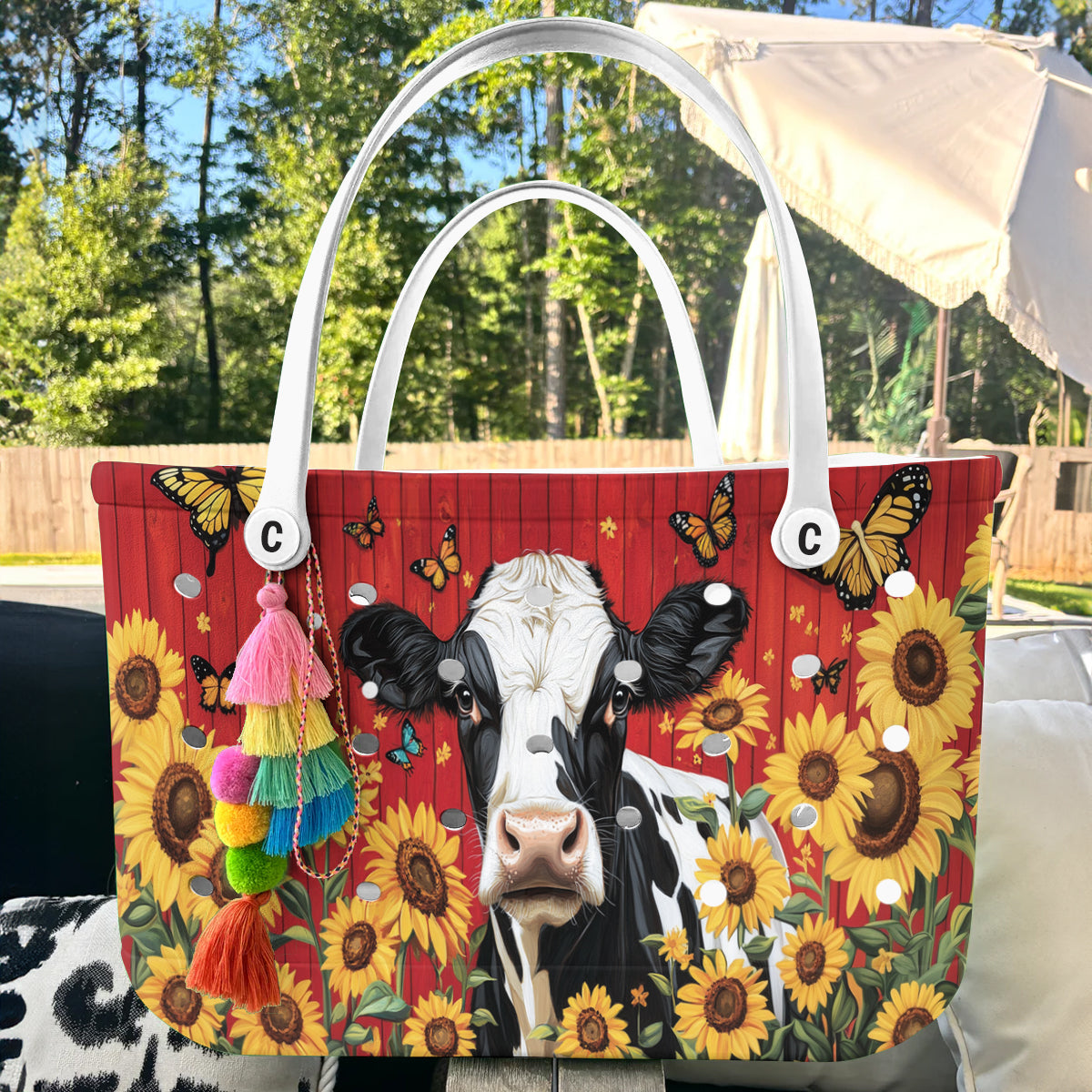 Ceeprints Cee™ Bag Cow-ntry Living
