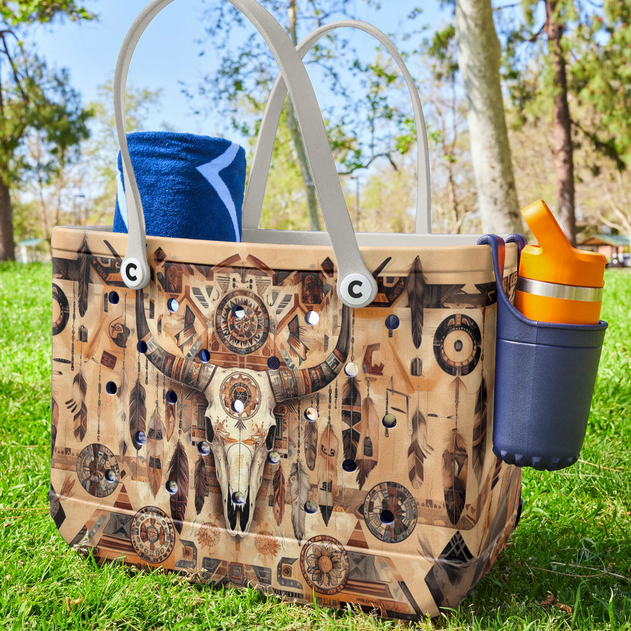 Ceeprints Cee™ Bag Cow Skull