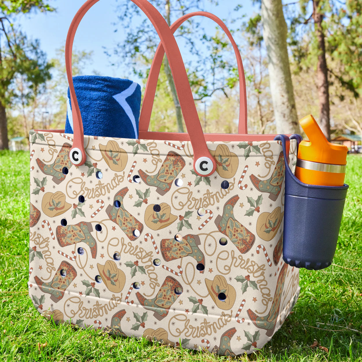 Ceeprints Cee™ Bag Cowboy Christmas