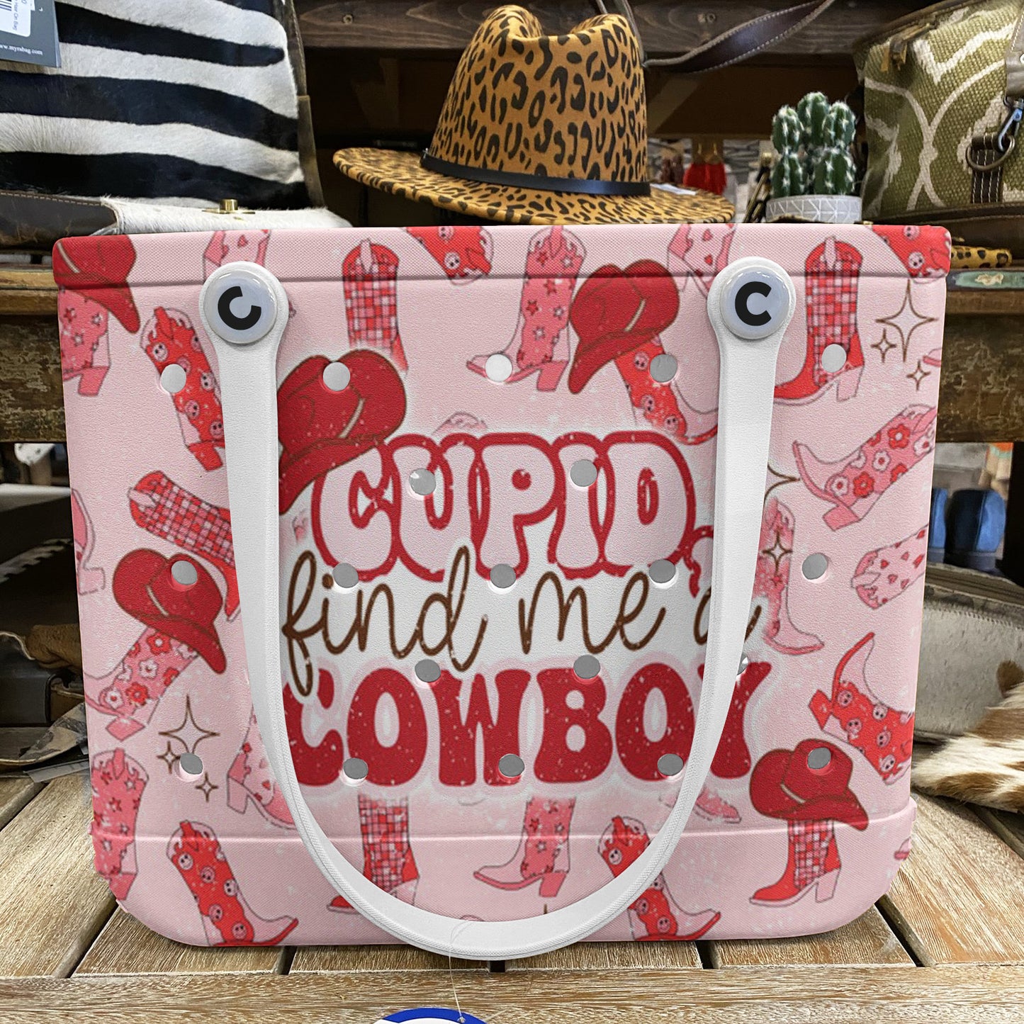 Ceeprints Cee™ Bag Cupid Find Me a Cowboy