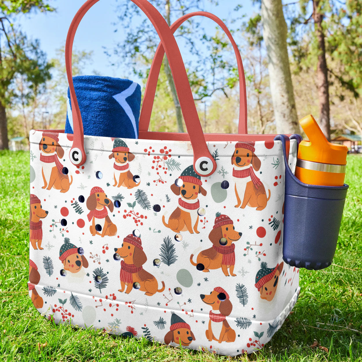 Ceeprints Cee™ Bag Winter Woof Charm