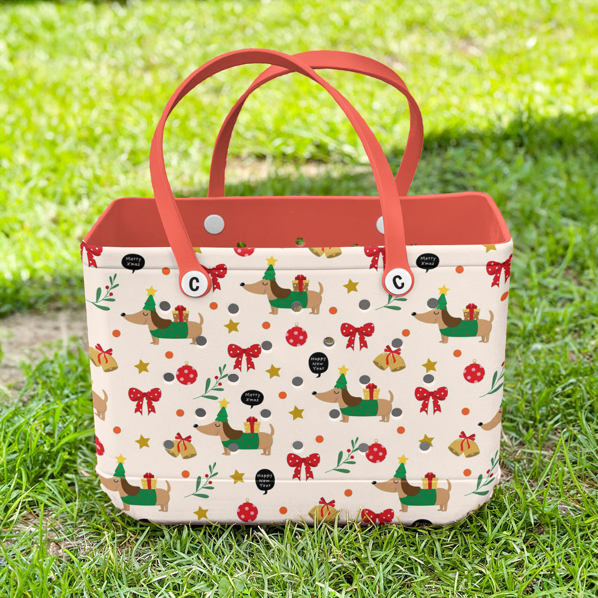 Ceeprints Cee™ Bag Dachshund Christmas