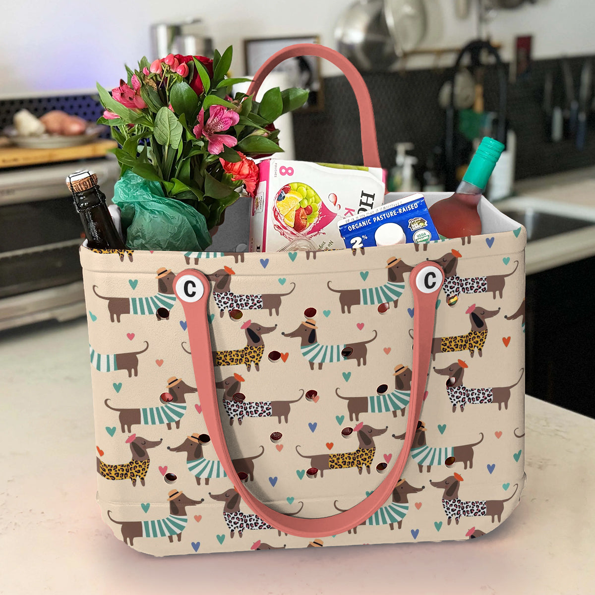 Ceeprints Cee™ Bag Dachshund Playtime