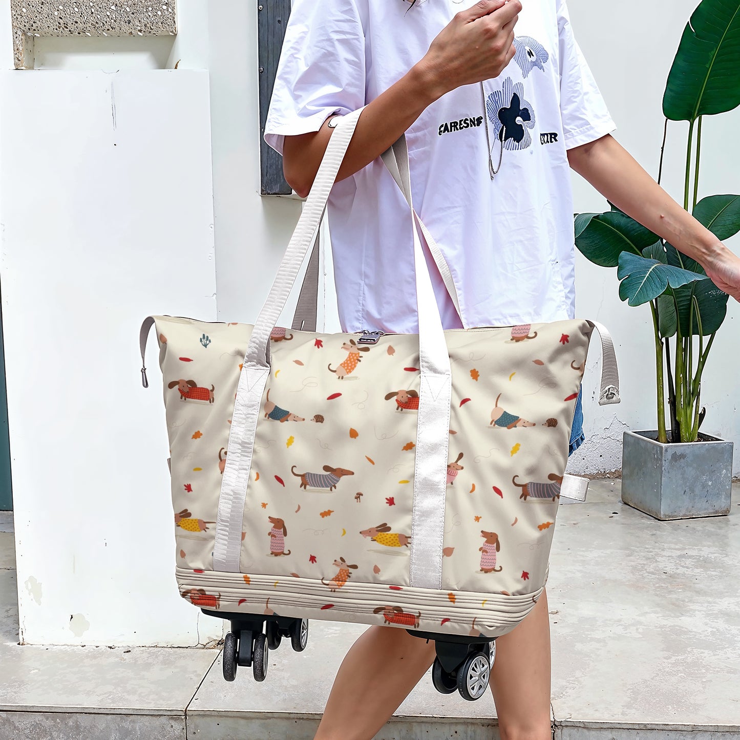 Cee™ Rolling Duffle Bag Dachshund