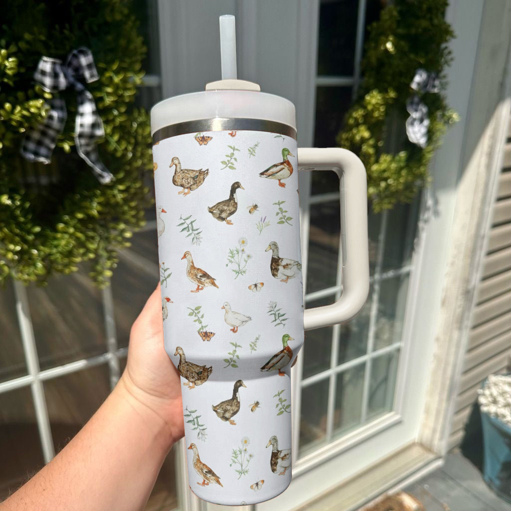 Ceeprints Tumbler Ducky Garden