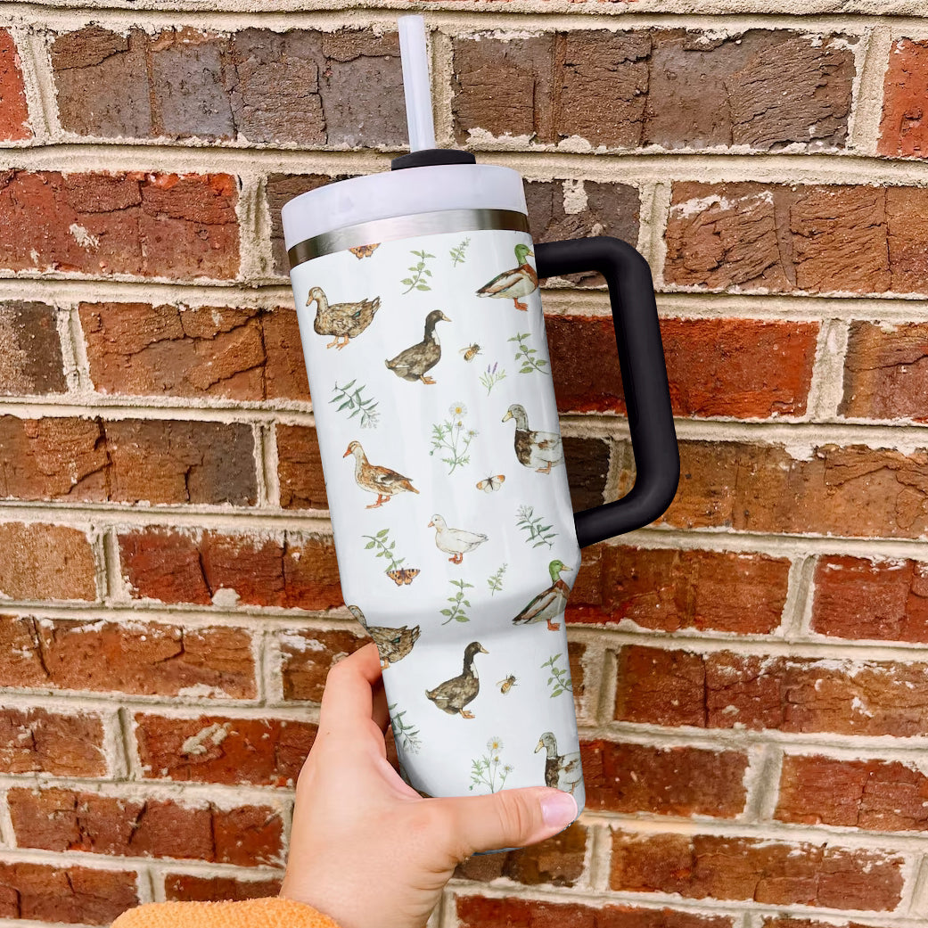Ceeprints Tumbler Ducky Garden