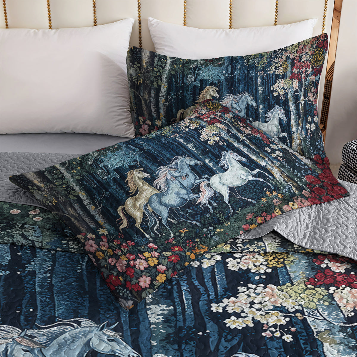Ceeprints All Season Quilt 3-Piece Set Fairy forest