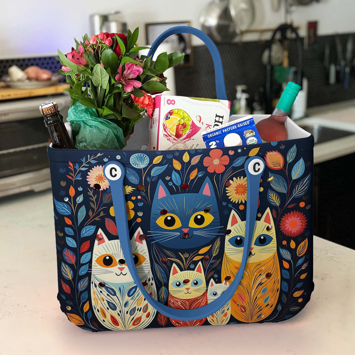Ceeprints Cee™ Bag Feline Flora