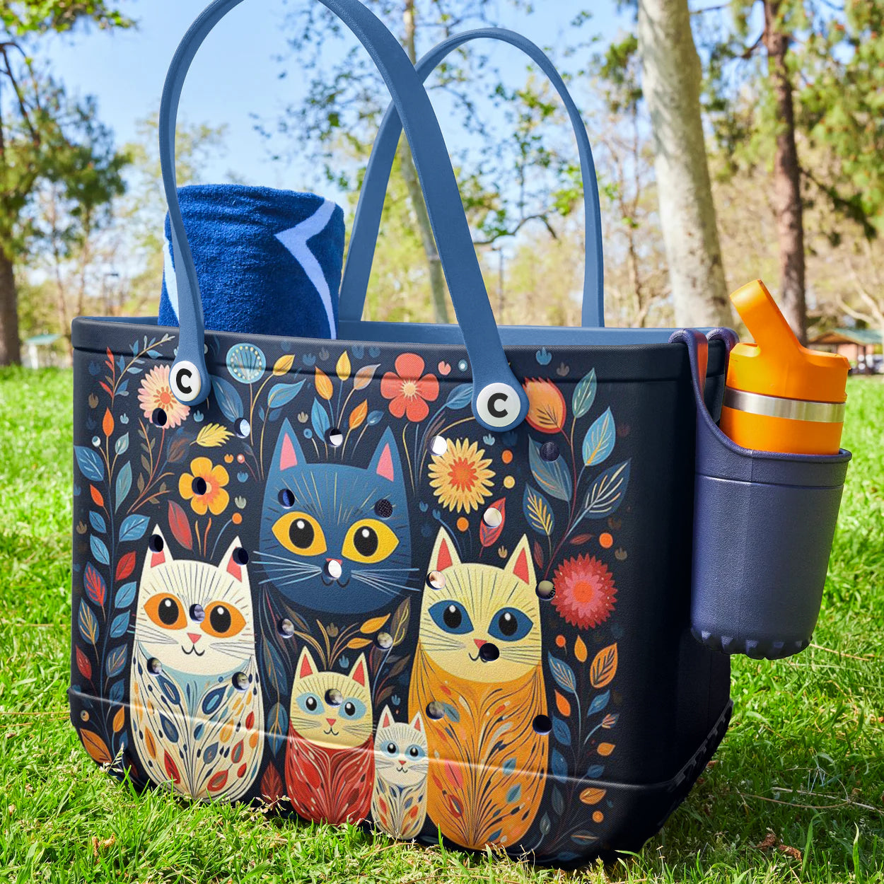Ceeprints Cee™ Bag Feline Flora
