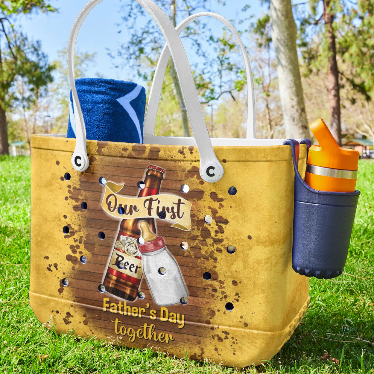 Ceeprints Cee™ Bag First Father's Day Together