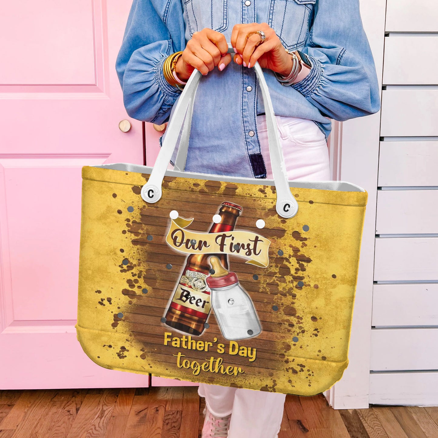 Ceeprints Cee™ Bag First Father's Day Together