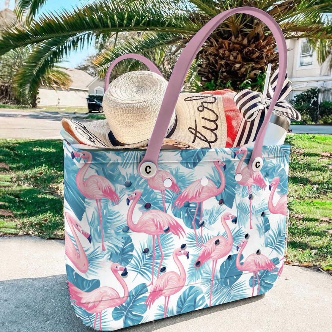 Ceeprints Cee™ Bag Pink Plume Palm