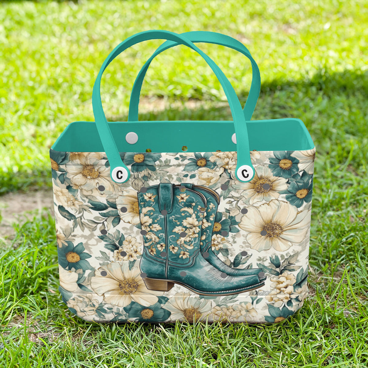 Ceeprints Cee™ Bag Floral Boots