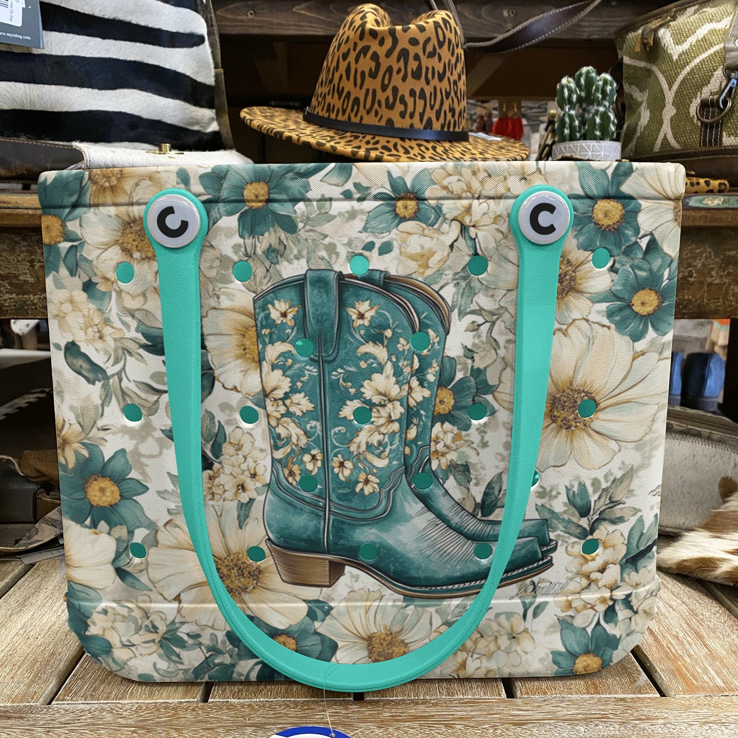 Ceeprints Cee™ Bag Floral Boots