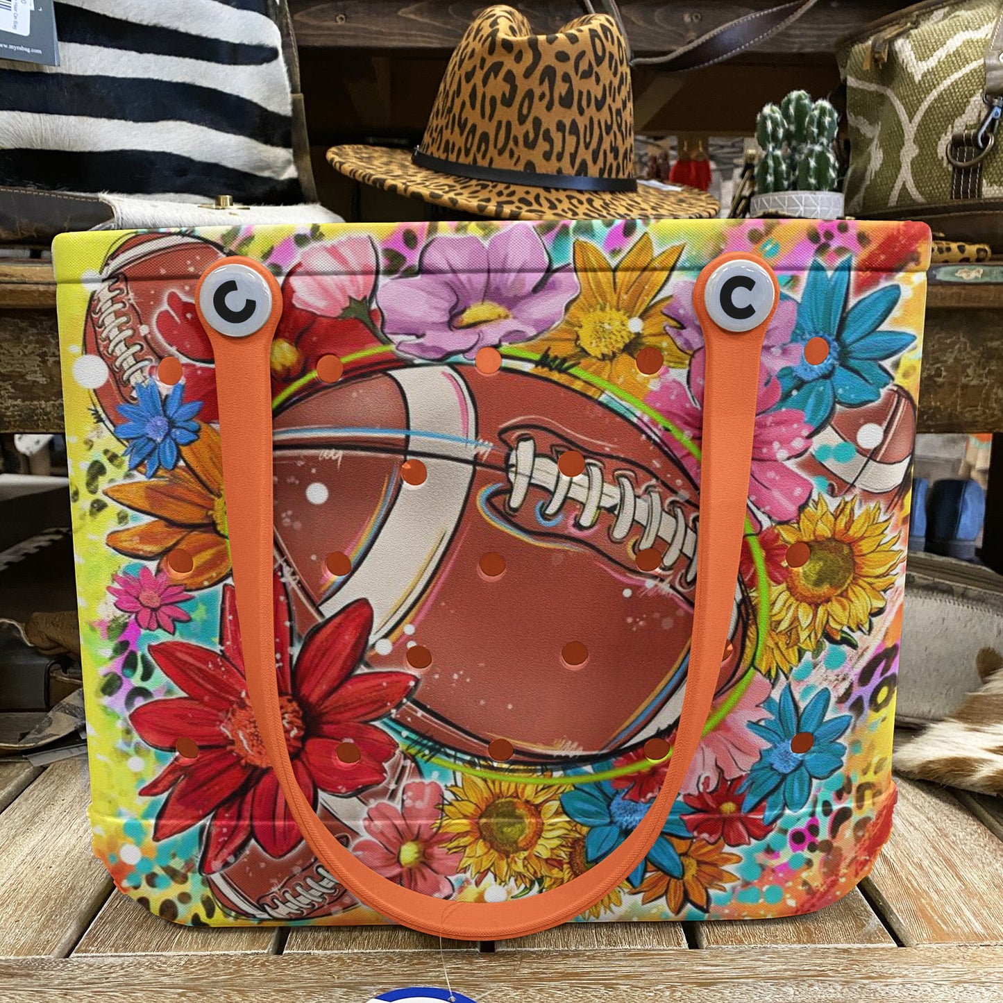 Ceeprints Cee™ Bag Football Bloom