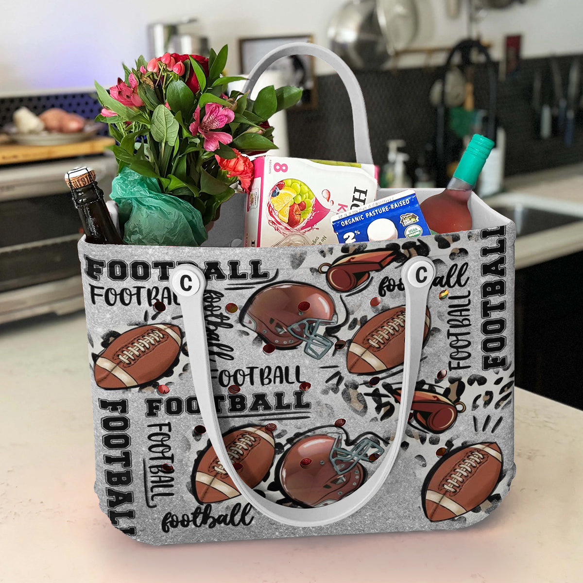 Ceeprints Cee™ Bag Football Glitter