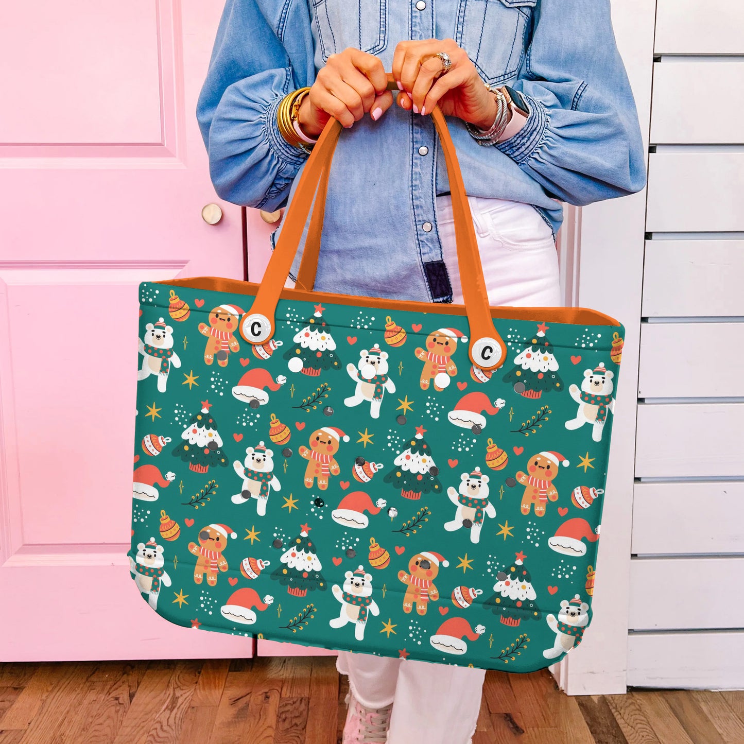 Ceeprints Cee™ Bag Gingerbear Joy
