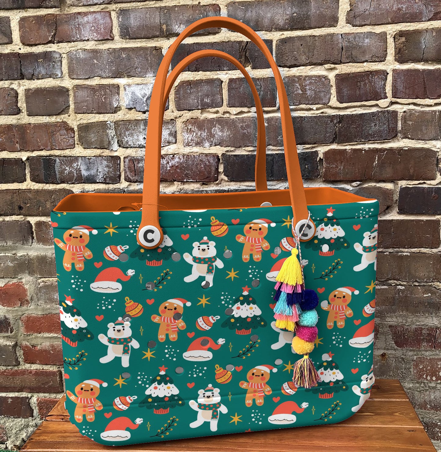 Ceeprints Cee™ Bag Gingerbear Joy