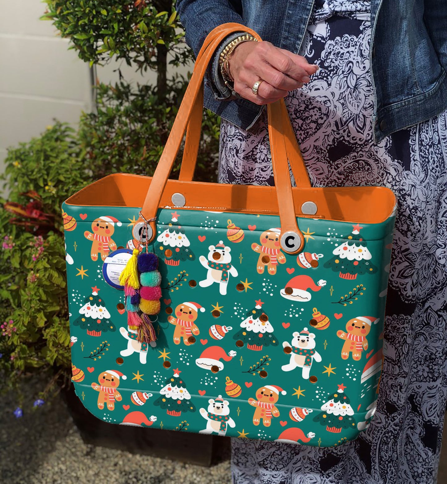 Ceeprints Cee™ Bag Gingerbear Joy