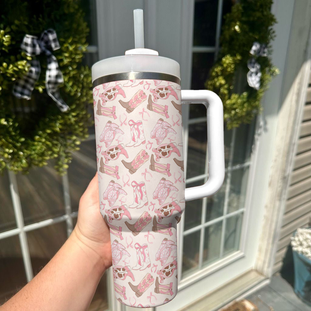 Ceeprints Tumbler Girly Boots