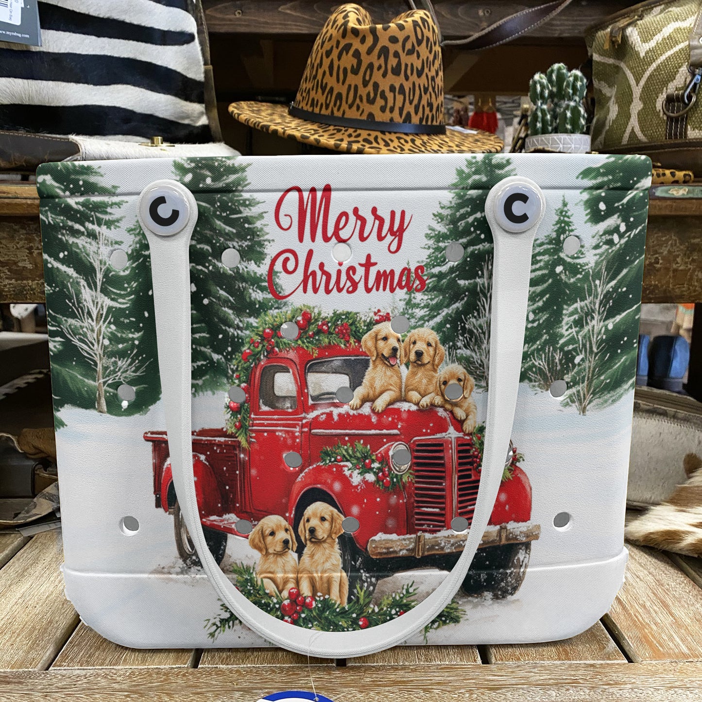 Ceeprints Cee™ Bag Golden Christmas