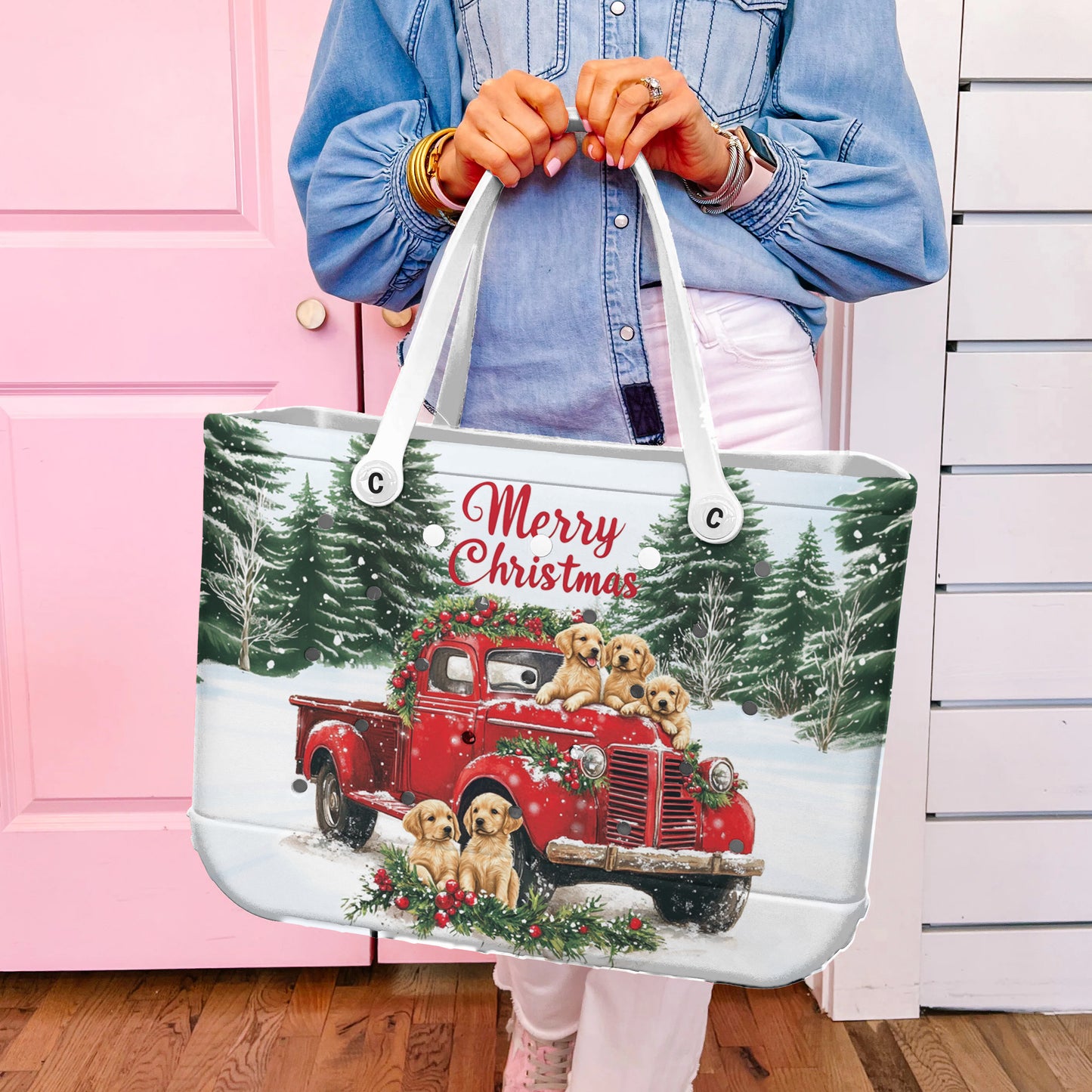 Ceeprints Cee™ Bag Golden Christmas