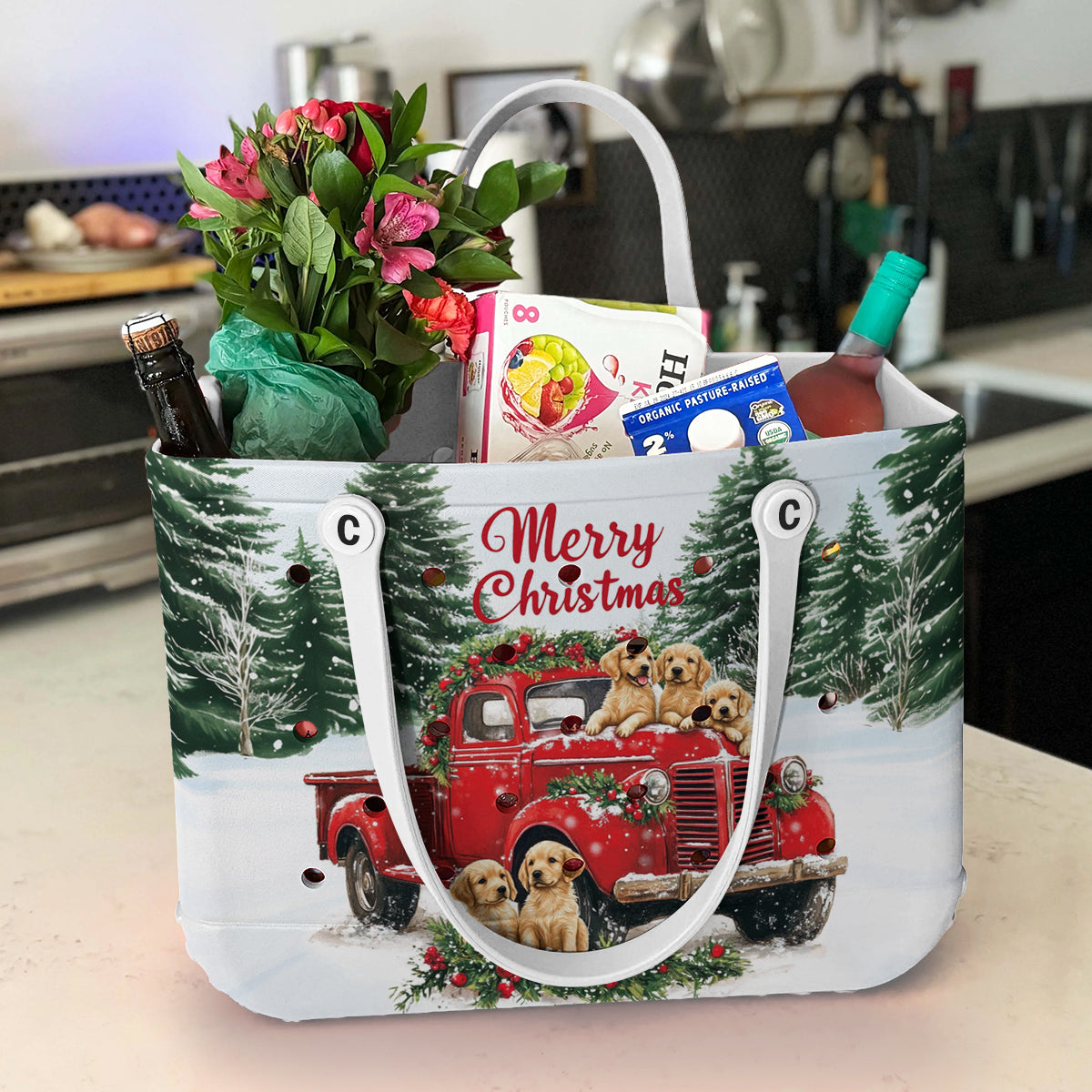 Ceeprints Cee™ Bag Golden Christmas