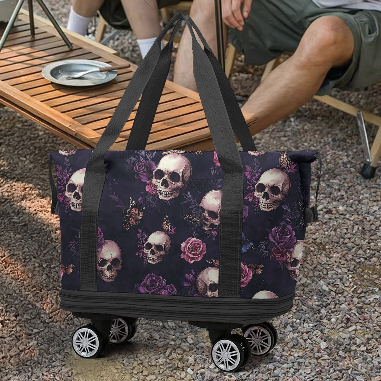Cee™ Rolling Duffle Bag Gothic Garden