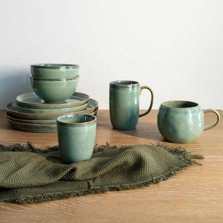 Ceramic Stoneware Dinner Set - 8pcs