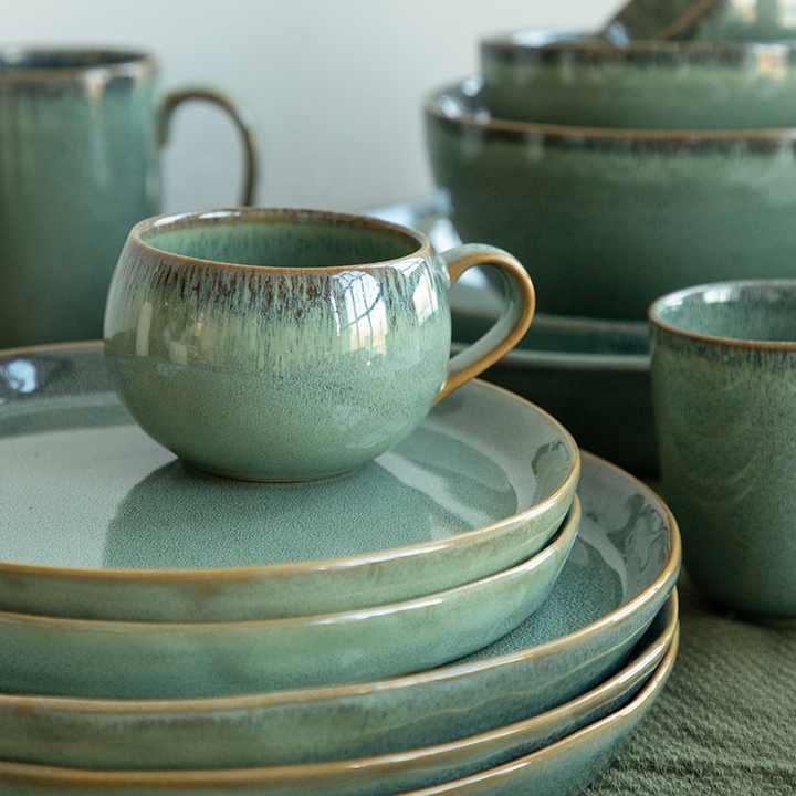 Ceramic Stoneware Dinner Set - 8pcs