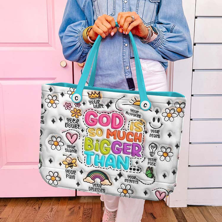 Ceeprints Cee™ Bag God Is So Much Bigger Than