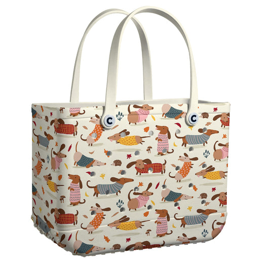Ceeprints EVA Cee Bag Happy Dachshund