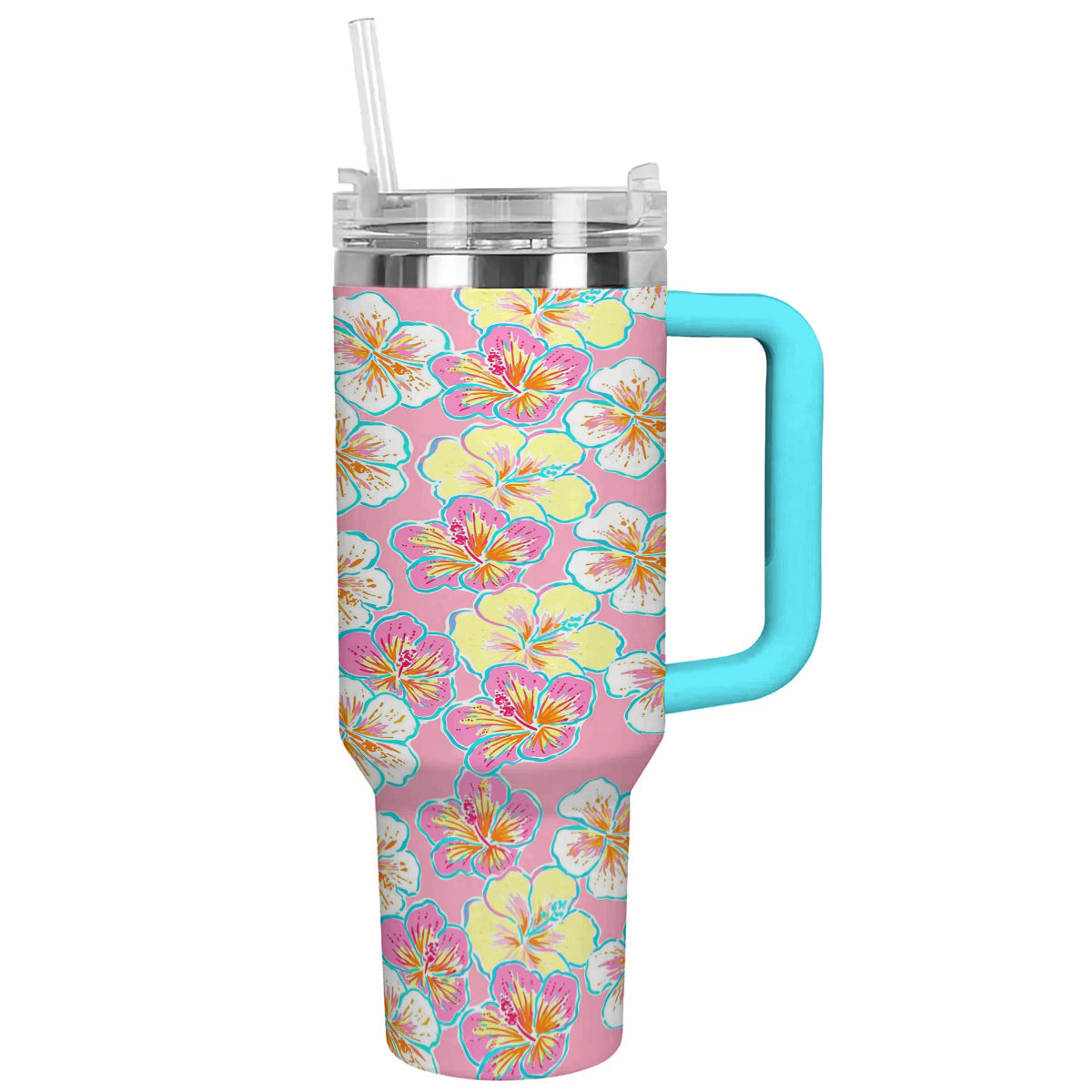 Ceeprints Tumbler Hibiscus Bloom