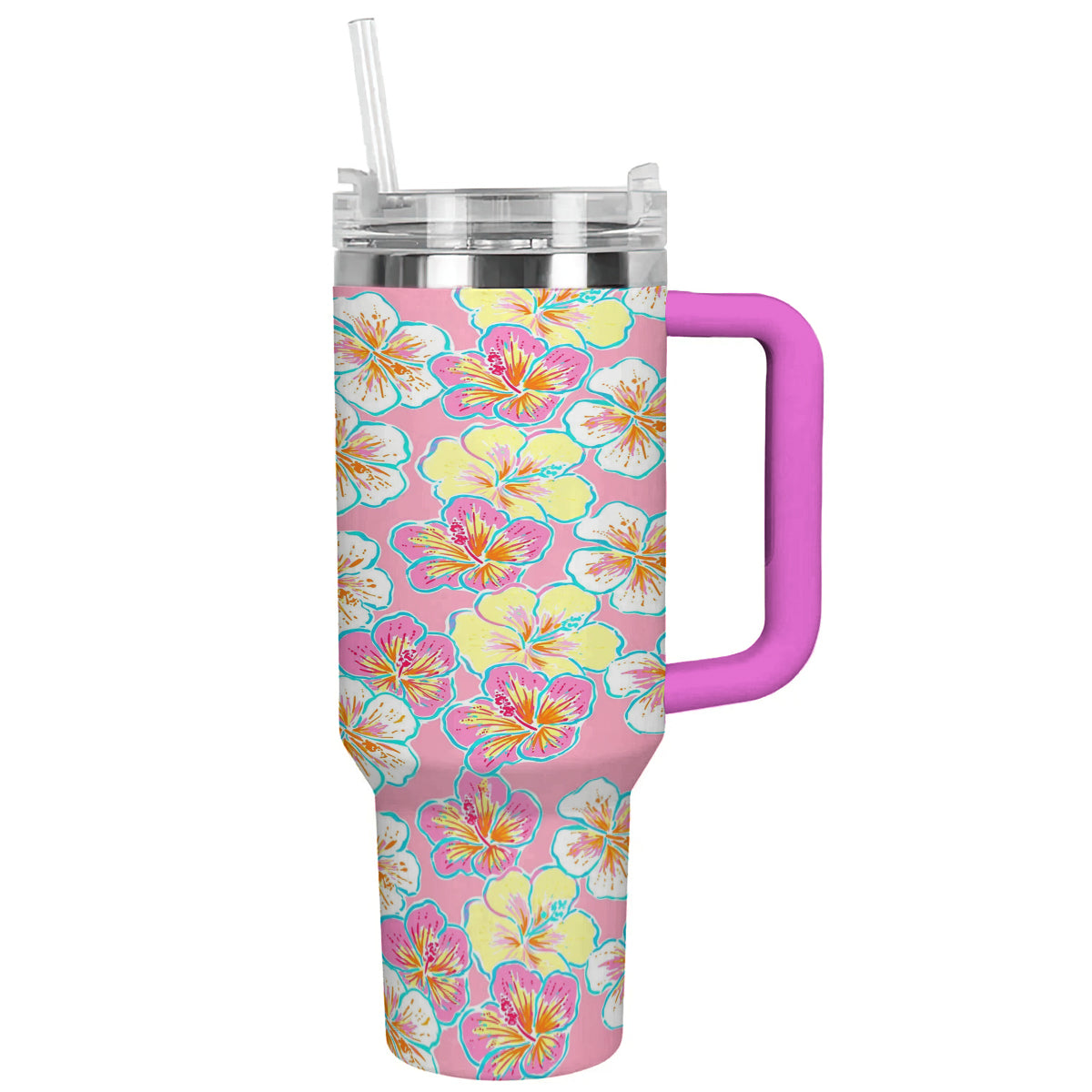 Ceeprints Tumbler Hibiscus Bloom