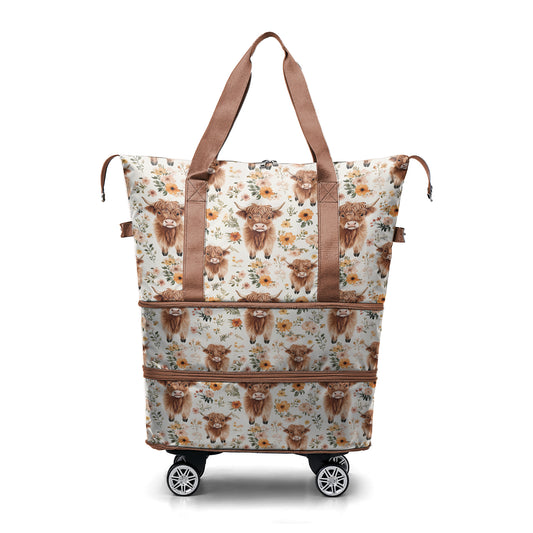 Cee™ Rolling Duffle Bag Highland Blooms