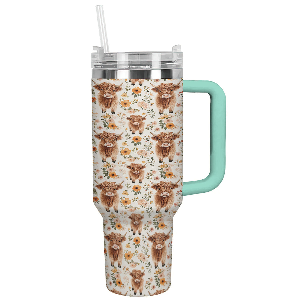 Ceeprints Tumbler Highland Blooms