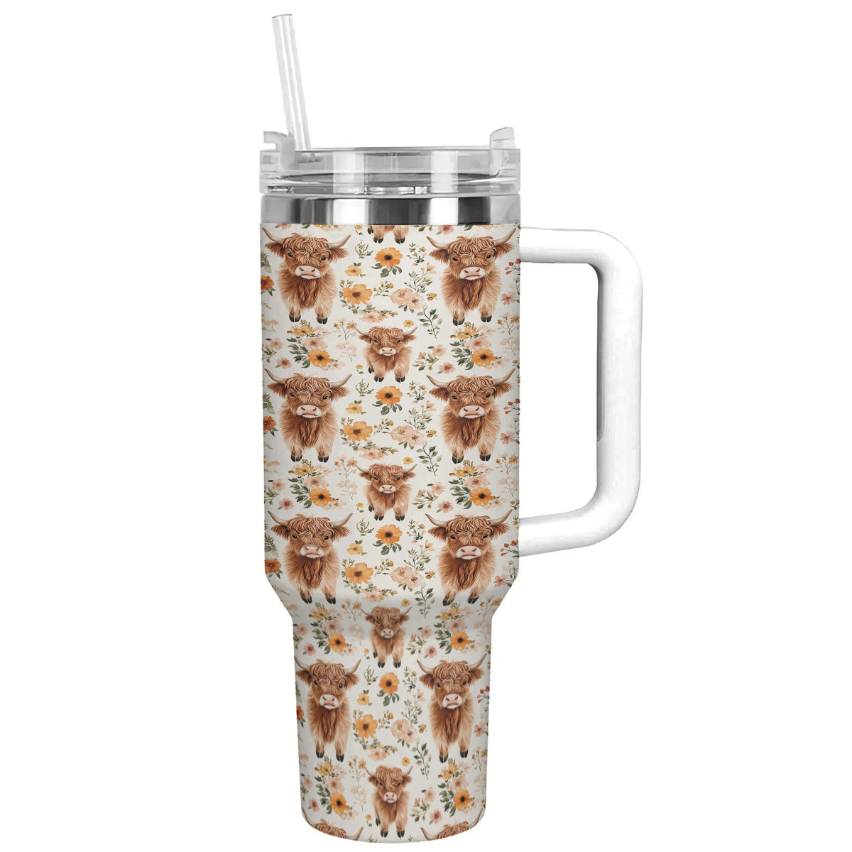 Ceeprints Tumbler Highland Blooms