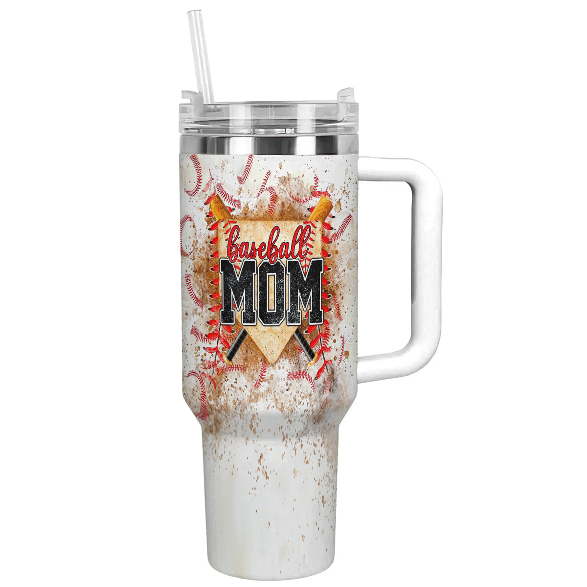 Ceeprints Tumbler Home Plate Mom