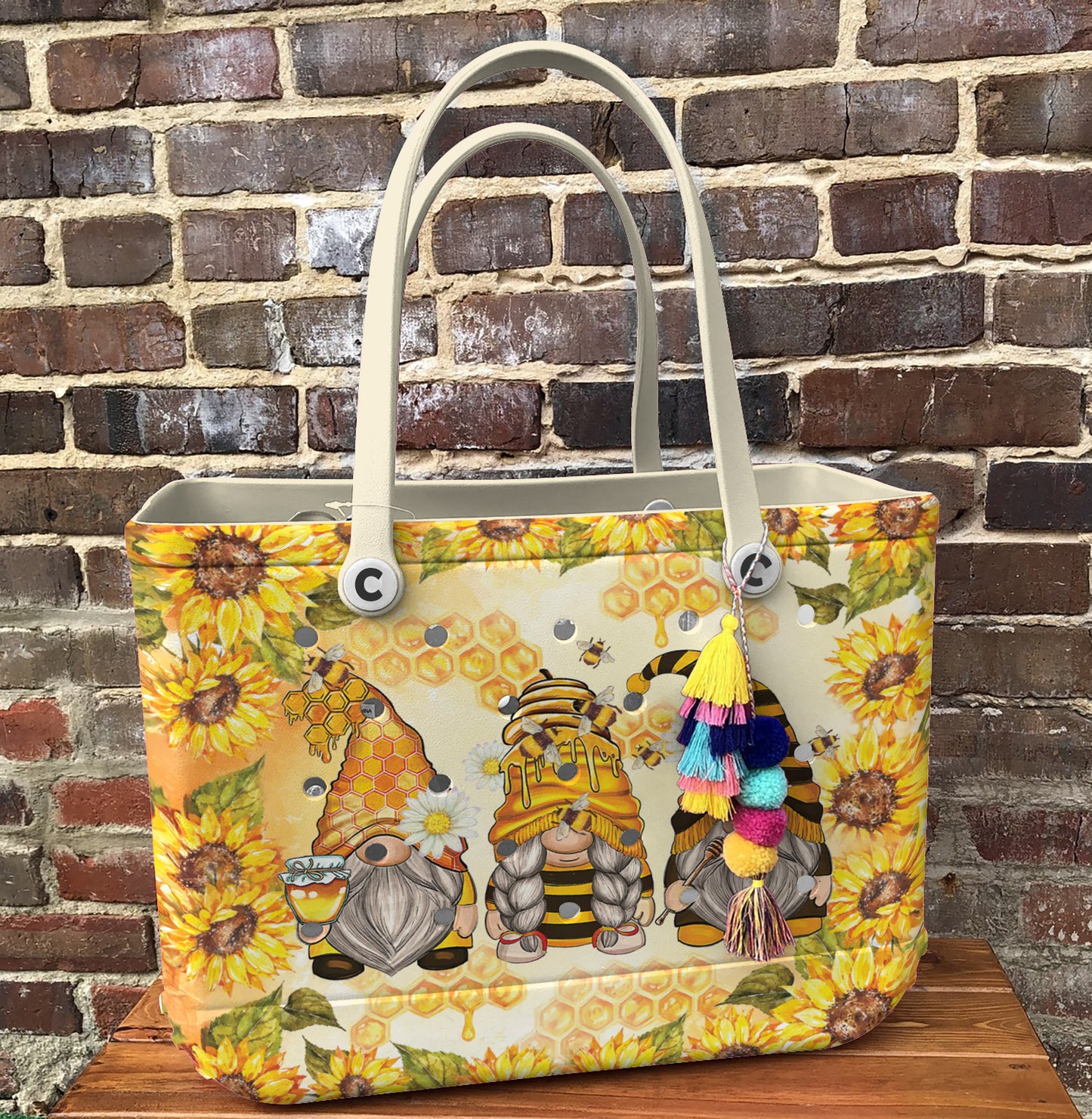 Ceeprints Cee™ Bag Honey Sunflower Gnomes