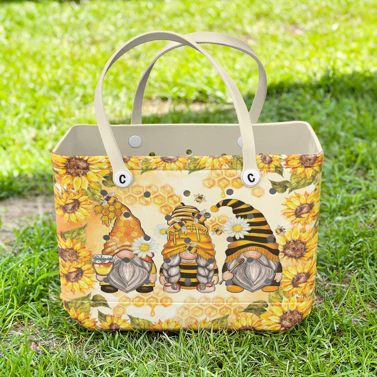 Ceeprints Cee™ Bag Honey Sunflower Gnomes