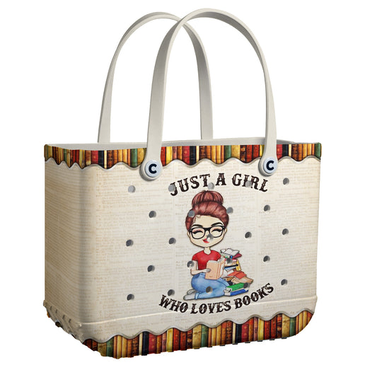 Ceeprints Cee™ Bag Just a Girl who Loves Books