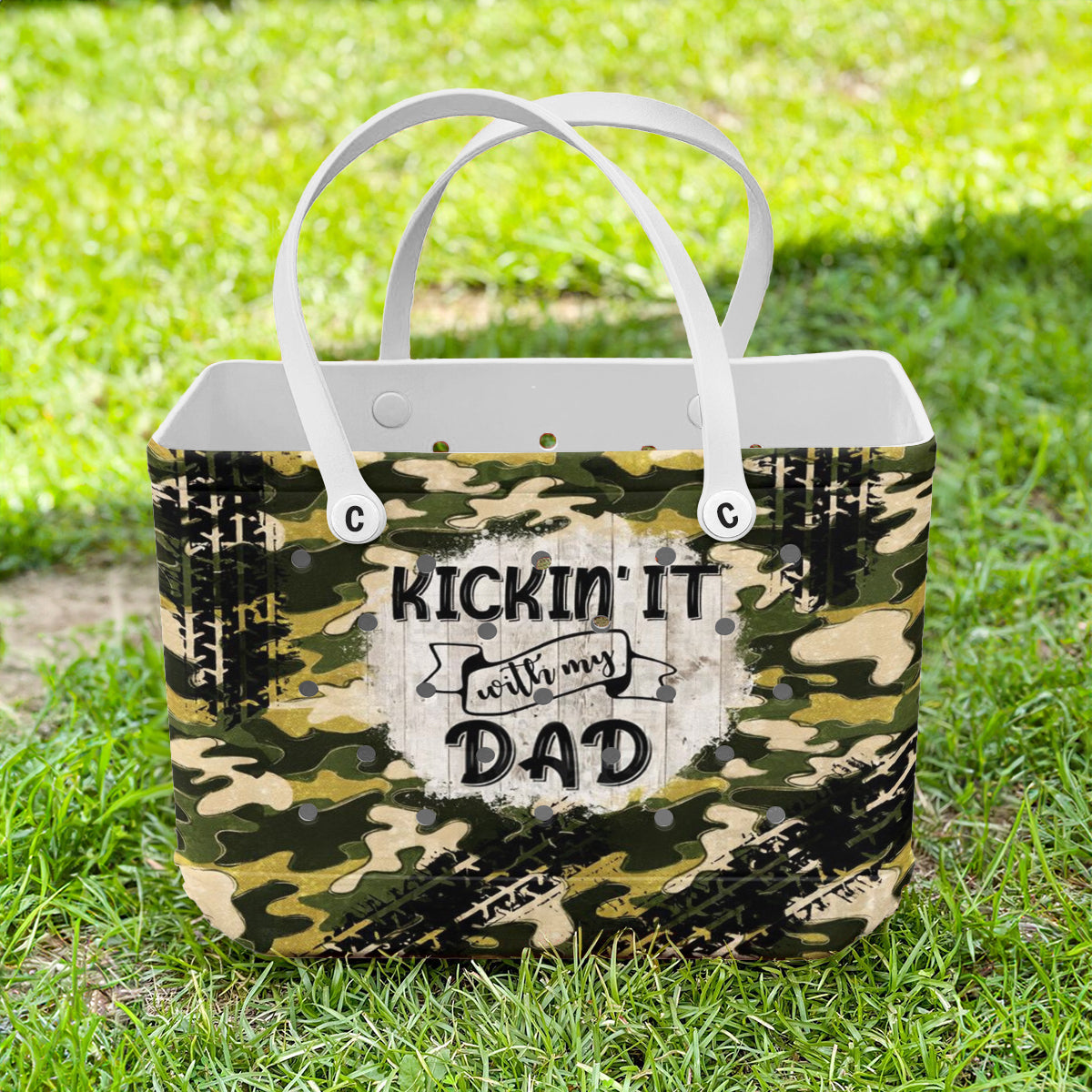Ceeprints Cee™ Bag Kicking It with Dad