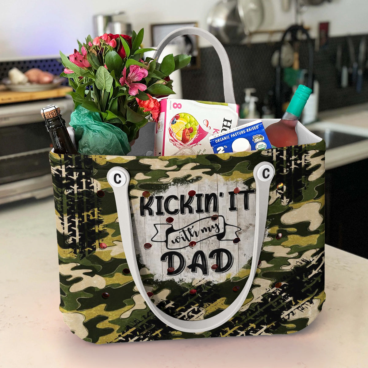 Ceeprints Cee™ Bag Kicking It with Dad