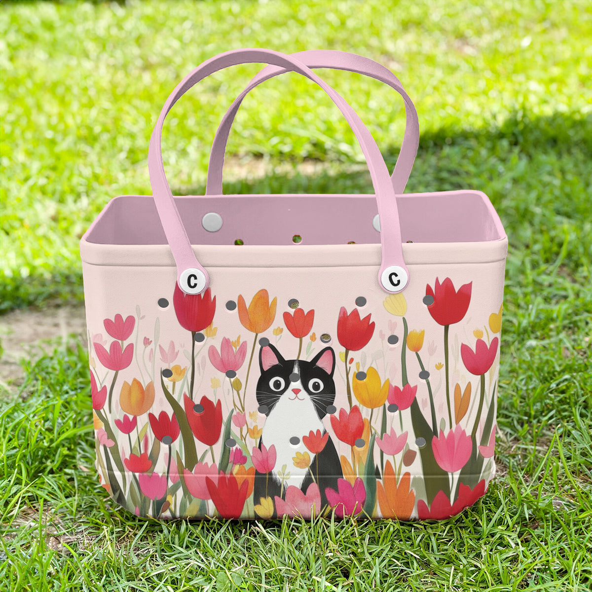 Ceeprints Cee™ Bag Kitty in Bloom